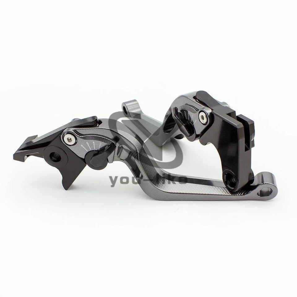 适用于雅马哈 VMAX 1200 85-07 V-MAX 2009 - 2016 短 3D Camber 制动离合器杆 — 第 3/4 张图片