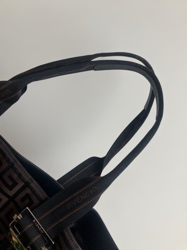 Borsa a tracolla GIVENCHY autentica logo 4G borsa a mano business formale casual - Foto 6 di 12