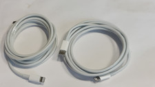 Lot of 2 Genuine Apple USB-C to Lightning 2m/6ft Charging Cable MQGH2AM/A 