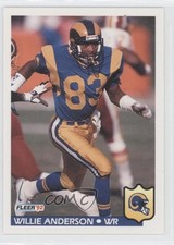 1992 Fleer Willie Flipper Anderson #207 2k3