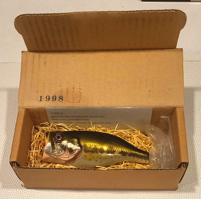 Lunkers Club Magnum Bass トップウォーター Lunkers Club 98 BLACK BASS A 4 3/8