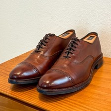 Allen Edmonds "Fifth Avenue" Cap-Toe Oxfords 9.5 B Dark Chili DAINITE