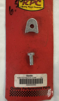 RPC R4455 Ford V8 Stock Style Chrome Distributor Hold Down Clamp