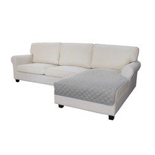 Sectional Couch Covers for Dogs L Shape Sofa Cover Reversible Sofa Slipcover ...