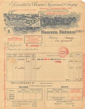 1920 SUPERIOR BUTTER D ISIGNY BRETEL FRERES A VALOGNES