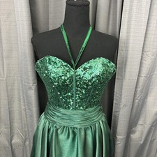 Satin Green Fit & Flare Dresses for Women for sale | eBay Satin Green Fit & Flare Dresses for Women for sale | eBay