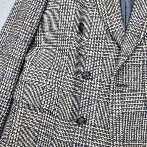 Officine Generale Manon Jacket Blazer Mens Small ( 36"Waist) Houndstooth Wool image 4