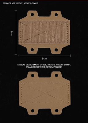 #ad #ad WoSporT Lightweight Belt Holster Adapter Lower Pressure Plate for Bison Belt $7.25