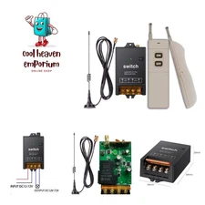 12v Wireless Remote Switch,DC12V/24V/48V/72V/40A Relay with 4900FT Long Range...