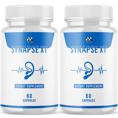 (2 Pack) Synapse XT Tinnitus Advanced Ear Health Support Supplement 120 Capsules
