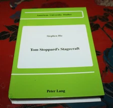 Tom Stoppard's Stagecraft  by Stephen Hu (Hardcover) American University Studies