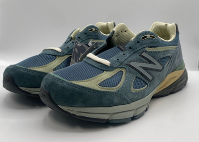 AURALEE × New Balance 990V4 Dusty Blue 8 Mens Size 8.5 New Balance 990v4 AuraLee Dusty Blue U990AL4 | eBay