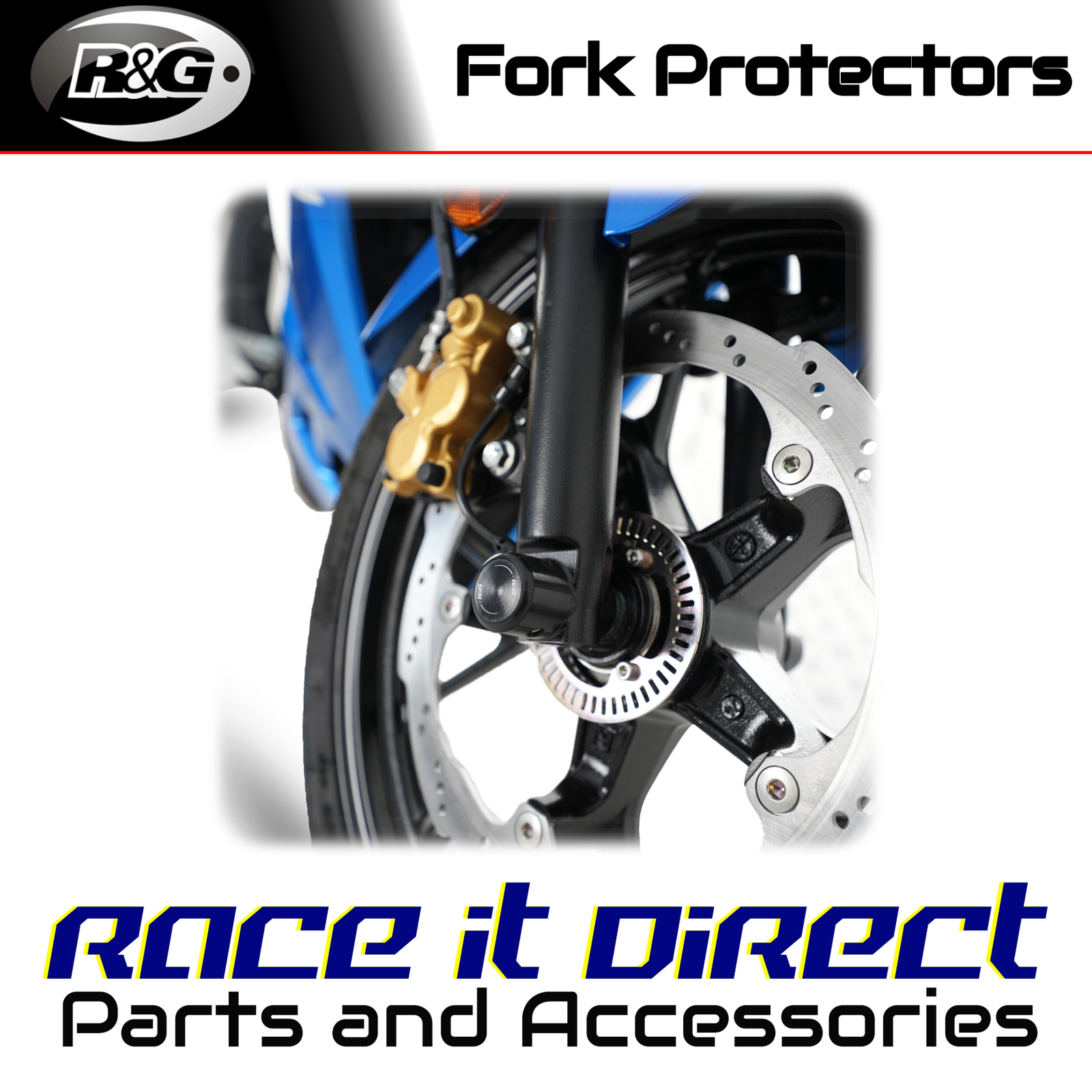 Fork Protectors for Suzuki GSX-R125 2017-2026 R&G