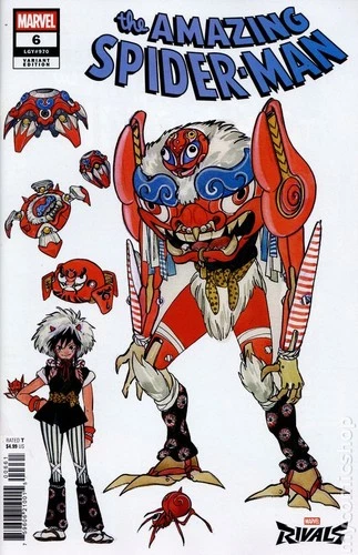 Amazing Spider-Man #6F NM 2025 Stock Image