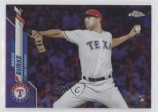 2020 Topps Chrome Purple Refractor 271/299 Brock Burke #159 02qo