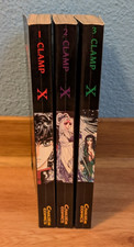 X Manga Band 1-3 Clamp Carlsen Comics - Deutsch (1999)
