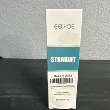 Protein Correcting Hair Straightening Cream Silk Gloss Smooth Rough Hair NIB