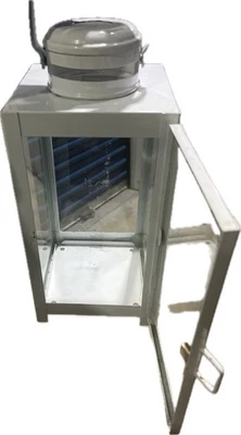 White Multipurpose Glass Door Lantern - image 1 of 4