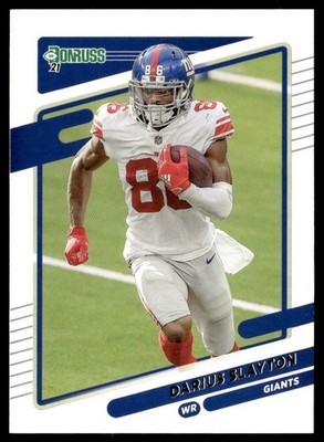 2021 Donruss Darius Slayton New York Giants #80