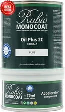 Wood Oil Finish 350ml Quick Dry Eco-Friendly Linseed Oil Plus 2C Indoor