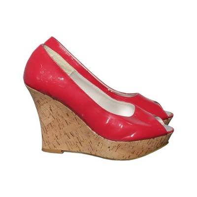 Wild Diva, Keilschuhe, Größe: 38, Rot, Damen #PTi