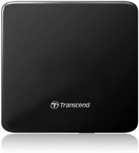 Transcend Extra Slim Portable DVD Writer - Black - Image 4 of 4