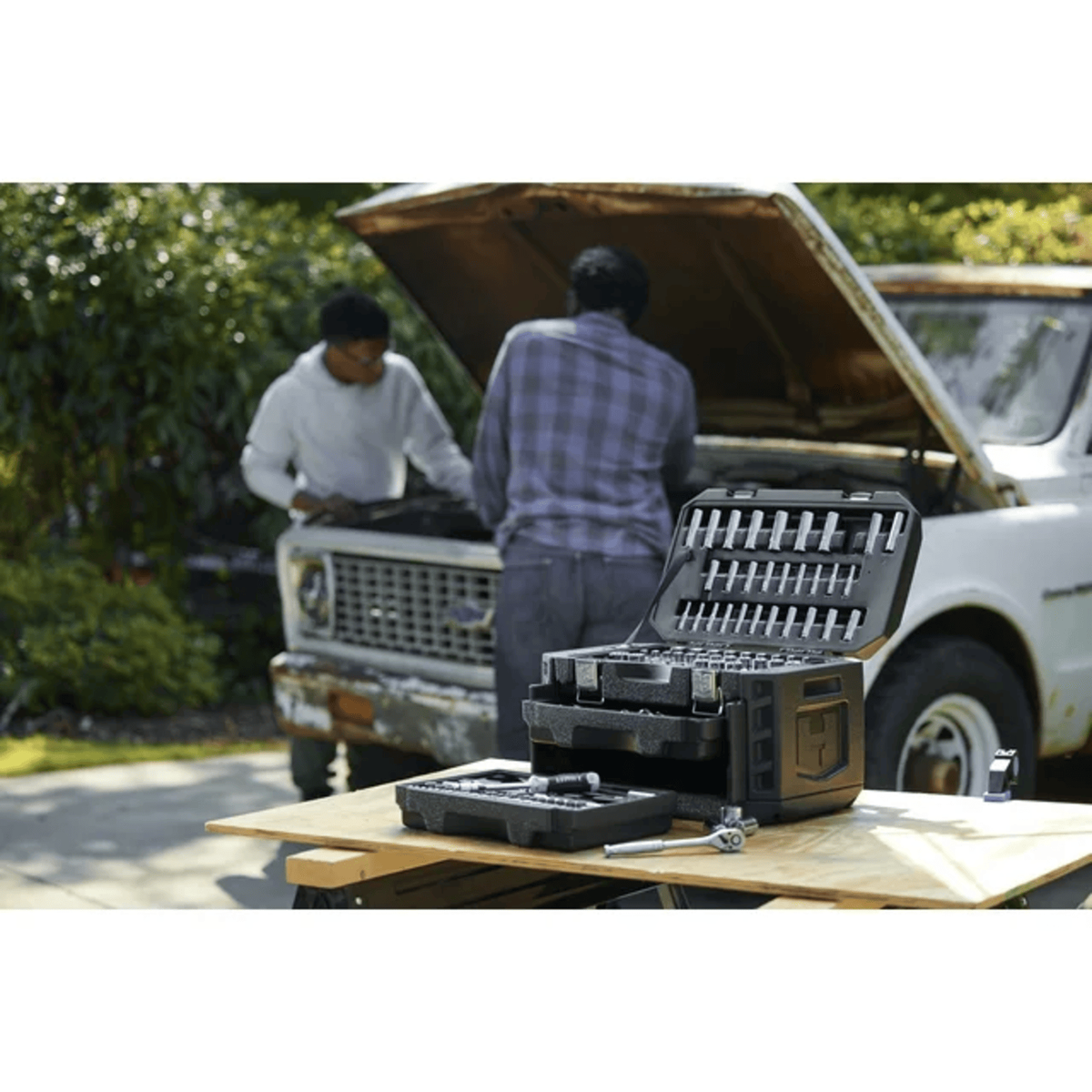 バートルセット Hart HHMTS414 215-Piece Mechanics Tool Set Multiple Drive Chrome