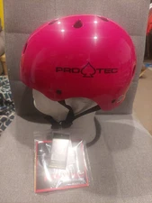 PRO-TEC Classic Skate Helmet Size XS Gloss Pink Extra Small  52-54cm Protec 
