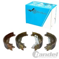 RAP Brakes Bremsbacken Satz 228Mm Passend FüR CitroËN Nemo Fiat Fiorino Qubo