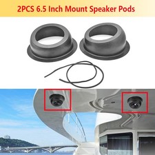 2PCS Universal 6.5" Speaker Enclosure Surface Mount Pods For RV, UTVs, ATVs,Cars