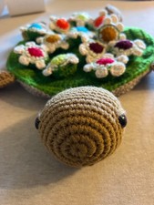 Handmade Crochet Turtle Memory Game Amigurumi Toy Gift Mexico