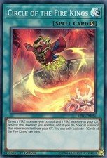 Yu-Gi-Oh TCG HISU-DE056 SR Circle of the Fire Kings Hidden Summoners