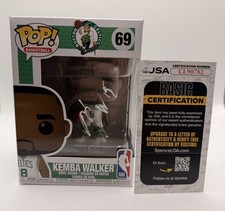 Kemba Walker Signed Boston Celtics Funko Pop Basketball #69 AUTO JSA
