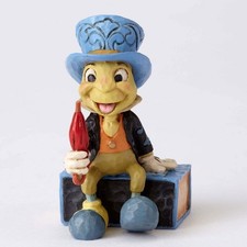 Disney Tradition Jim Shore grillo Parlante seduto Pinocchio