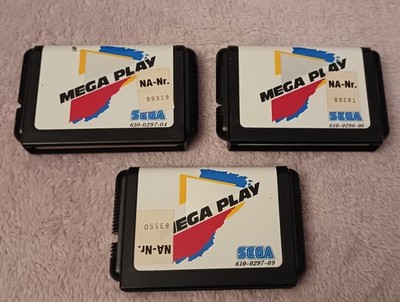 Sega Mega Play Shinobi 3/Bio Hazard Battle/Tecmo World Cup Sega Arcade System