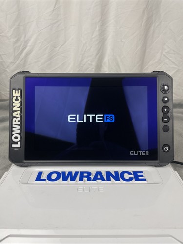 Lowrance Elite FS 9 Fish Finder GPS HEAD UNIT With Suncover And Mount