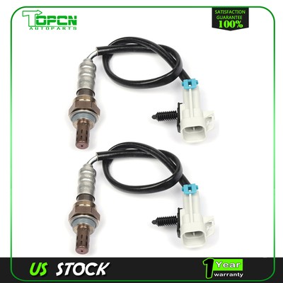 2pcs for 2003-2005 Chevy Blazer 4.3L Upstream Downstream 02 O2 Oxygen Sensor