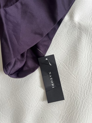 Natori NWT Purple Kimono Top Loungewear Robe One Size Classy Elegant - Picture 5 of 10