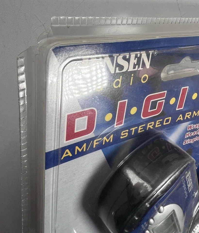 NEW Sealed Jensen SAB-50 PLL Digital Clock Radio + Armband/Headphones AM FM - Image 2 of 3