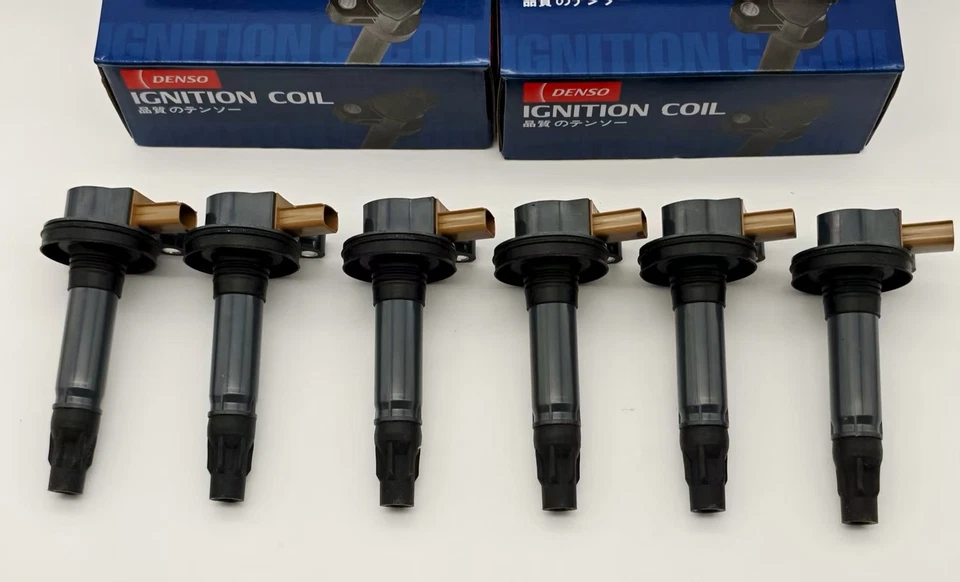 6Pcs DENSO Ignition Coils For 2011-19 Ford F-150 Explorer V6 3.5L UF646 673-630 Foto 3 de 4
