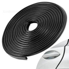 33Ft (10M) Car Door Edge Guard, No Glue 33Ft/10M, Black