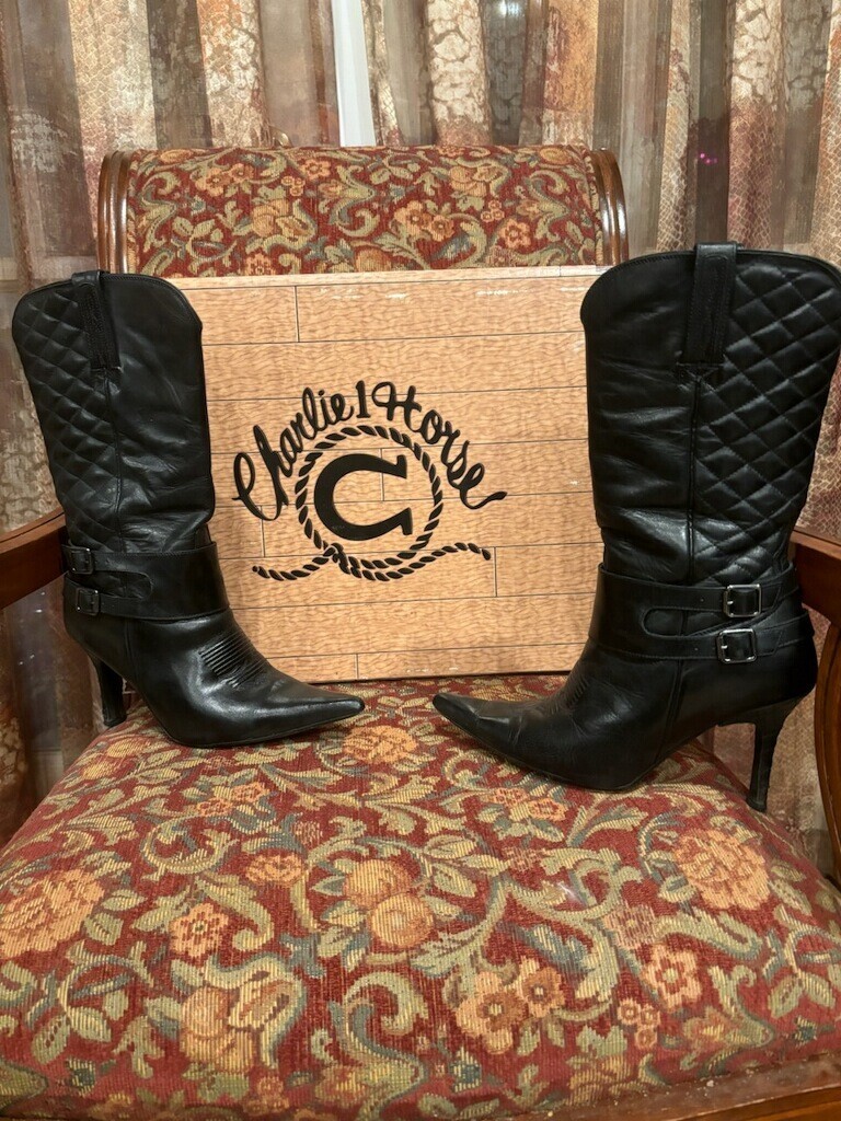 【美品】Charlie 1 Horse ウェスタン ブーツ 24cm 美品】Charlie 1 Horse ウェスタン ブーツ 24cm