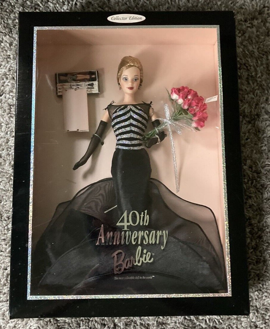 1999 40th ANNIVERSARY BARBIE MATTEL COLLECTOR EDITION | eBay