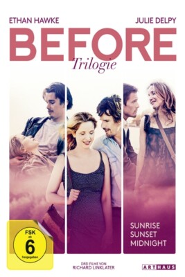 BEFORE TRILOGIE - ETHAN HAWKE,JULIE DELPY  3 DVD NEU