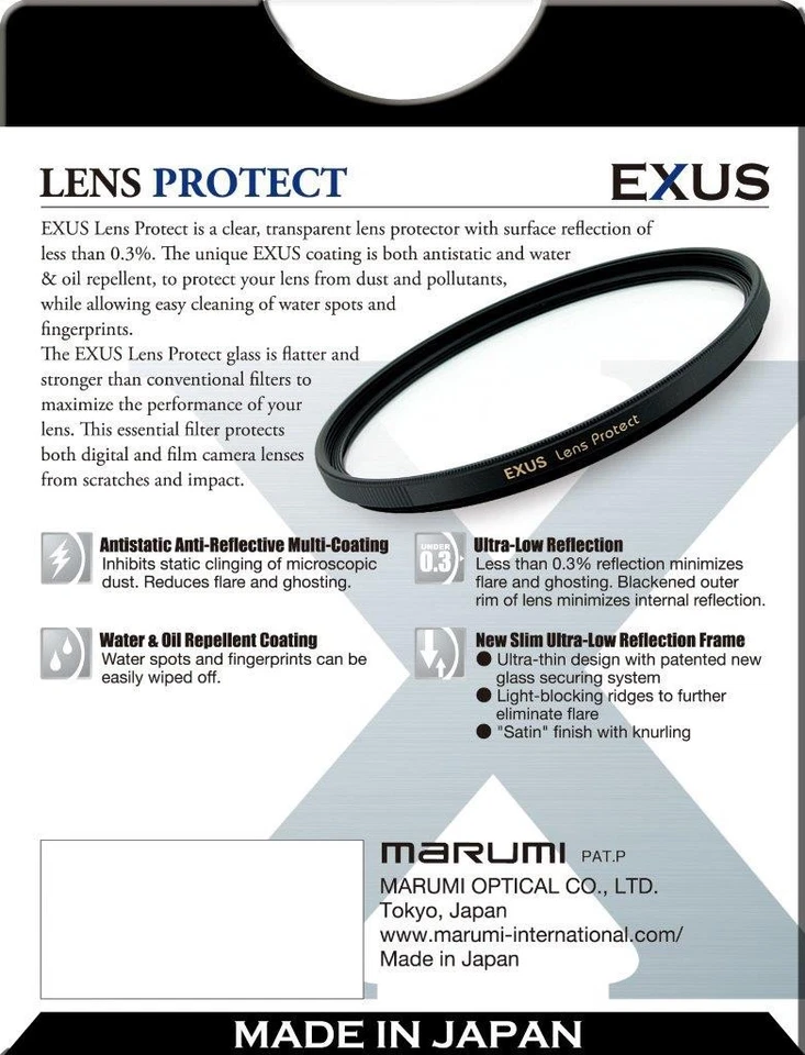 Marumi 95mm Exus Lens Protect 95 mm Filter - EXS95LPRO - Image 3 of 4