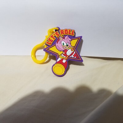 Amy Rose Let's Roll Sonic The Hedgehog Super Clip Surprise Charm