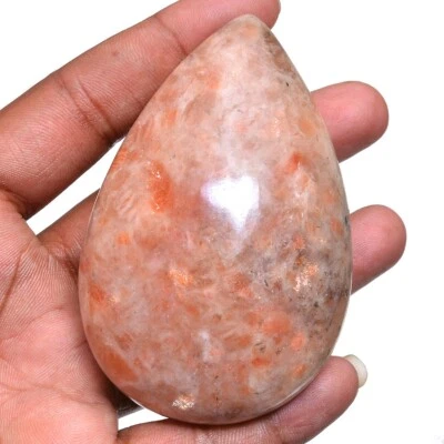 935 Cts Natürlich Sonnenstein Birne Cabochon Nicht Erhitzt Riesiges Lose - Bild 1 von 3