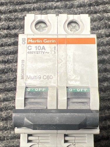Merlin Gerin C 10A 480Y 277V Multi 9 C60 MGN61319 - Bild 2 von 5