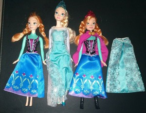 muñecos de anna y elsa