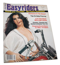 Easyriders Biker Magazine May 1980 Strapping Record Albums V-Twin Racer